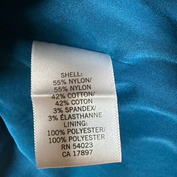 Banana Republic Teal Mini Dress - Picture 7 of 8